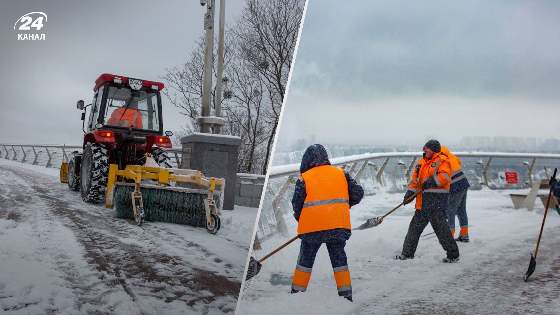 Киев засыпало снегом Киев засыпало снегом