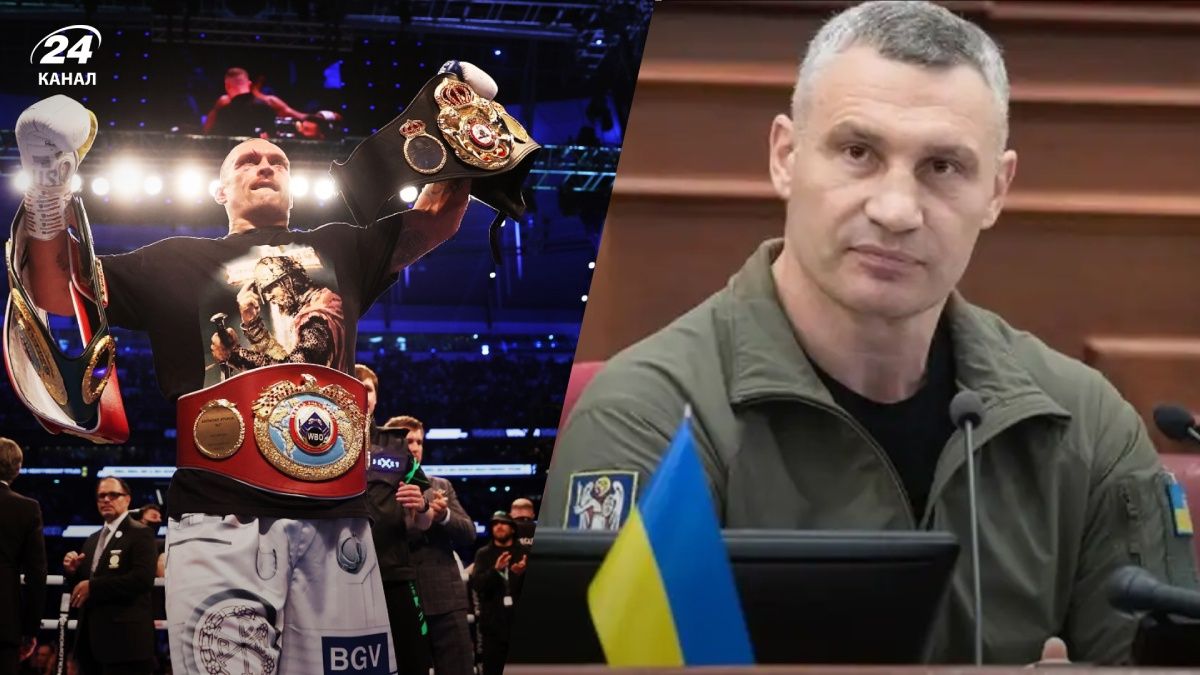 Кличко розповів, як намагався повернути Усик у бокс після 24 лютого 2022 року