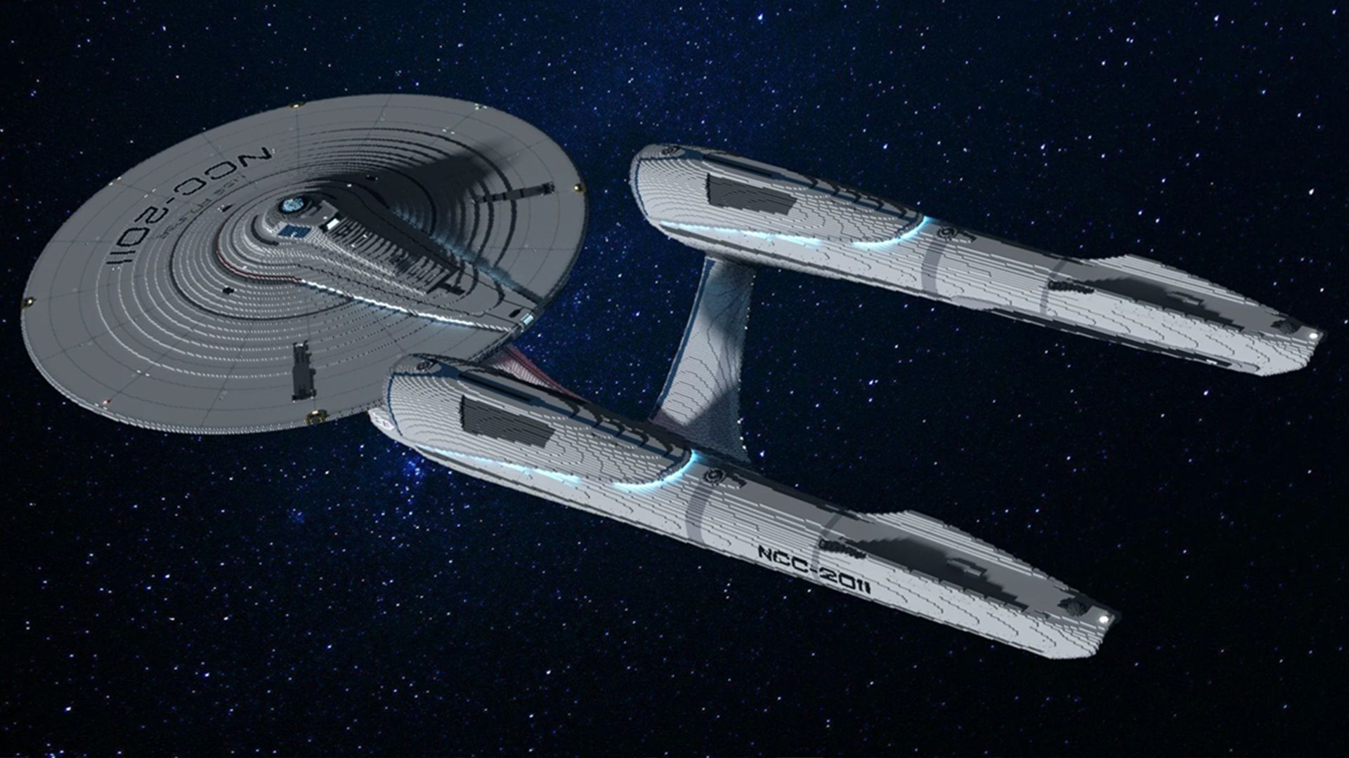 Шанувальник Star Trek збудував відомий зореліт у Minecraft