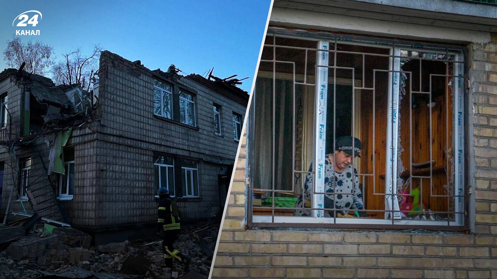 Жителі Києва зі сльозами на очах розповіли про нічну атаку - 24 Канал