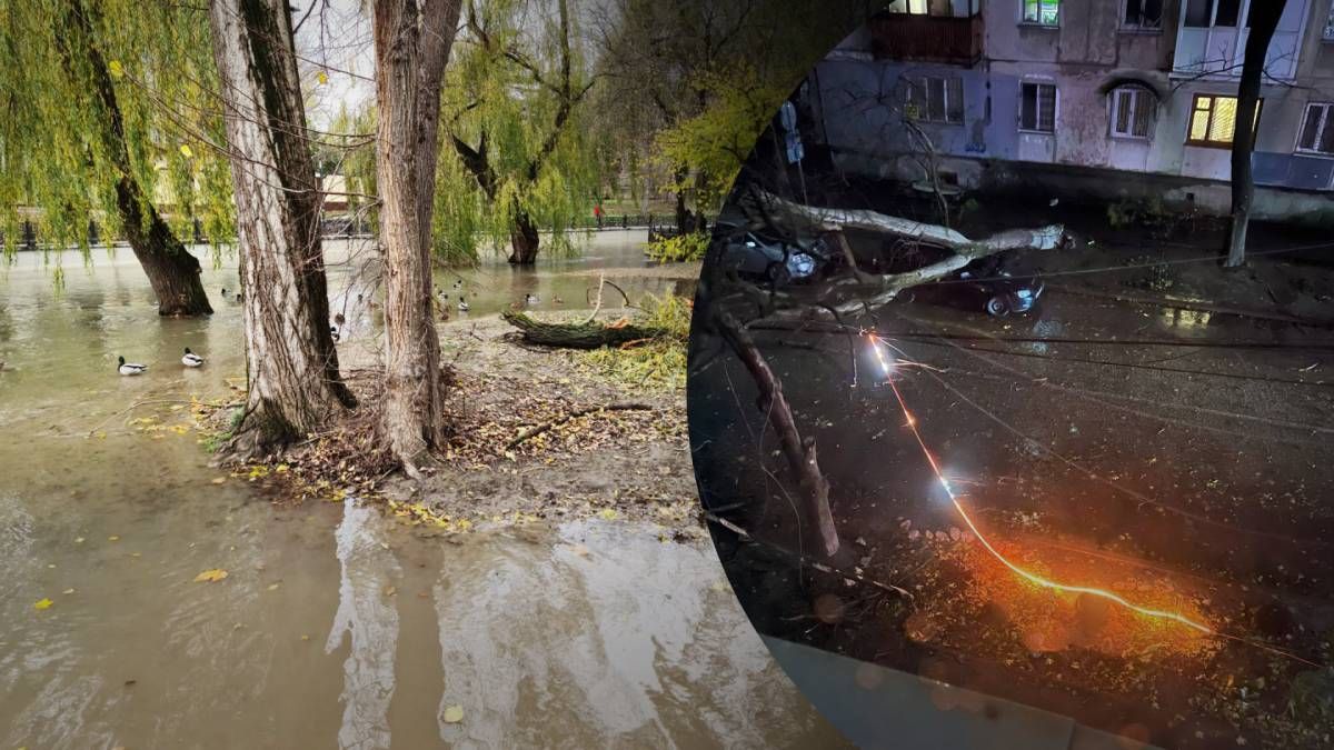У Криму затопило окремі населені пункти