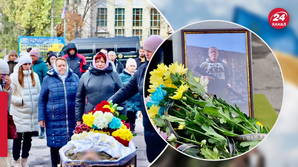 Прощание с воином, погибшим на фронте, и его матерью - 24 Канал Прощание с воином, погибшим на фронте, и его матерью - 24 Канал