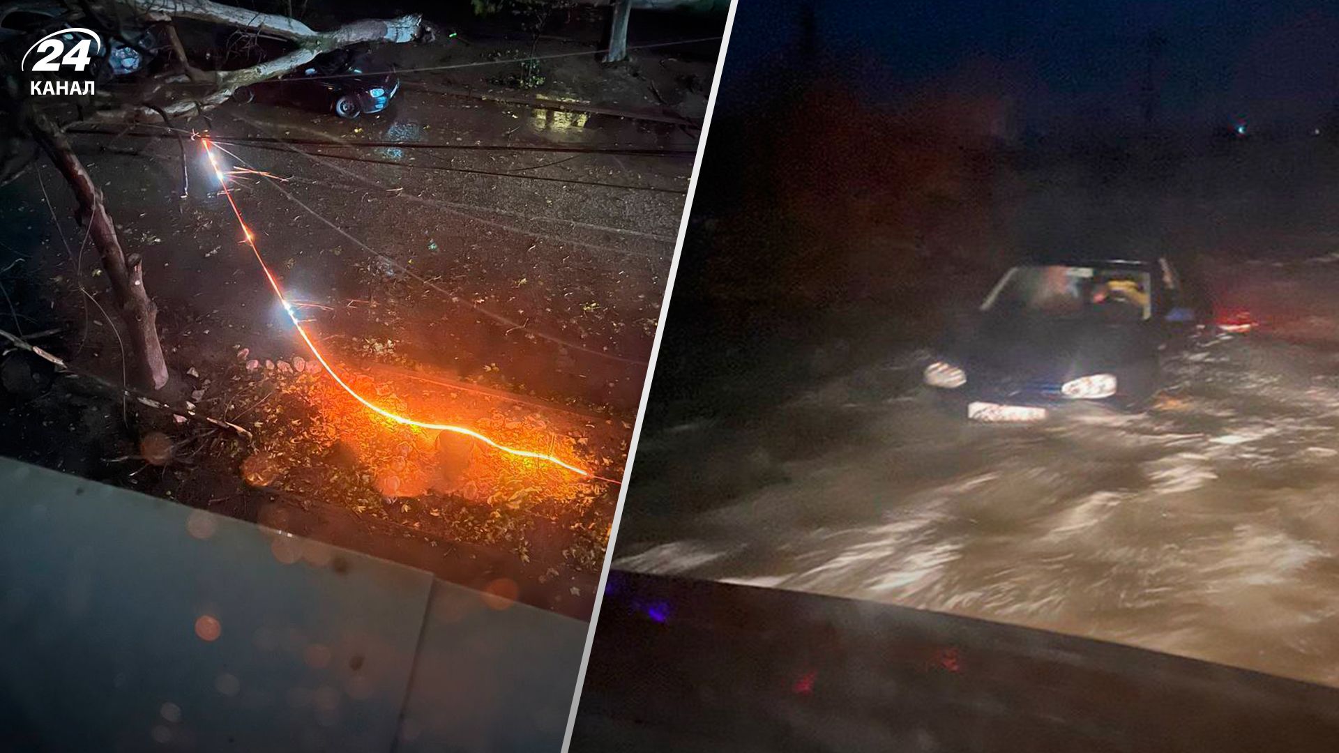 Крым накрыл мощный шторм - 24 Канал Крым накрыл мощный шторм - 24 Канал