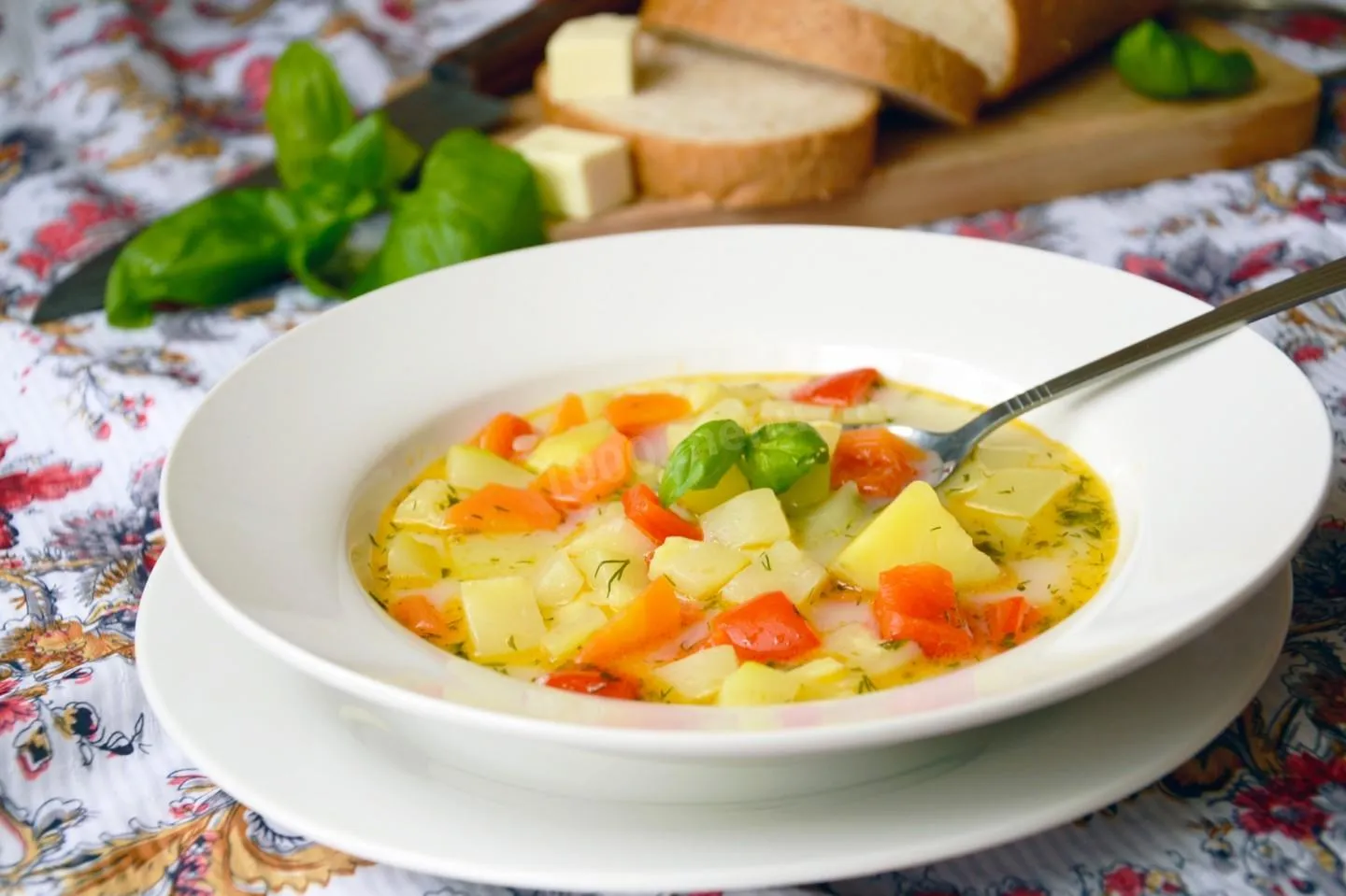 Овощной суп полезен в зимнюю пору