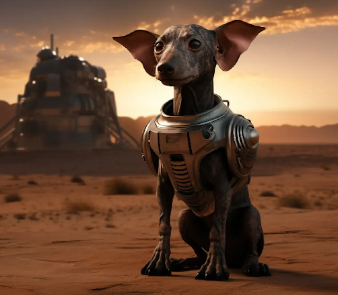 Завоевание космоса тоже повлияет на внешность собак