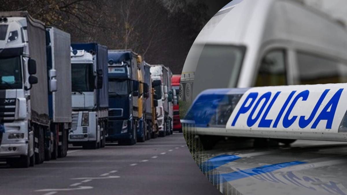 Поляки продовжують блокувати кордон для вантажівок з України