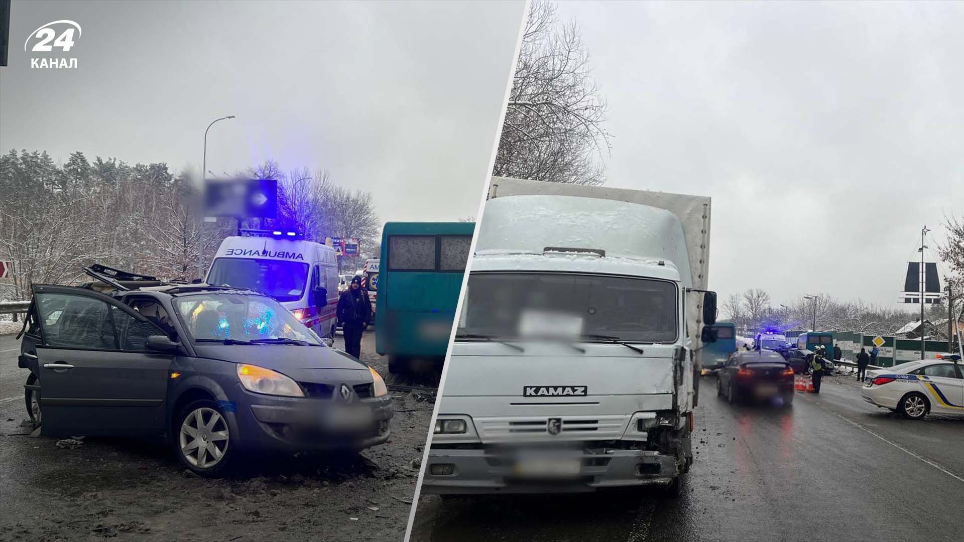 ДТП на трассе Киев – Ковель ДТП на трассе Киев – Ковель