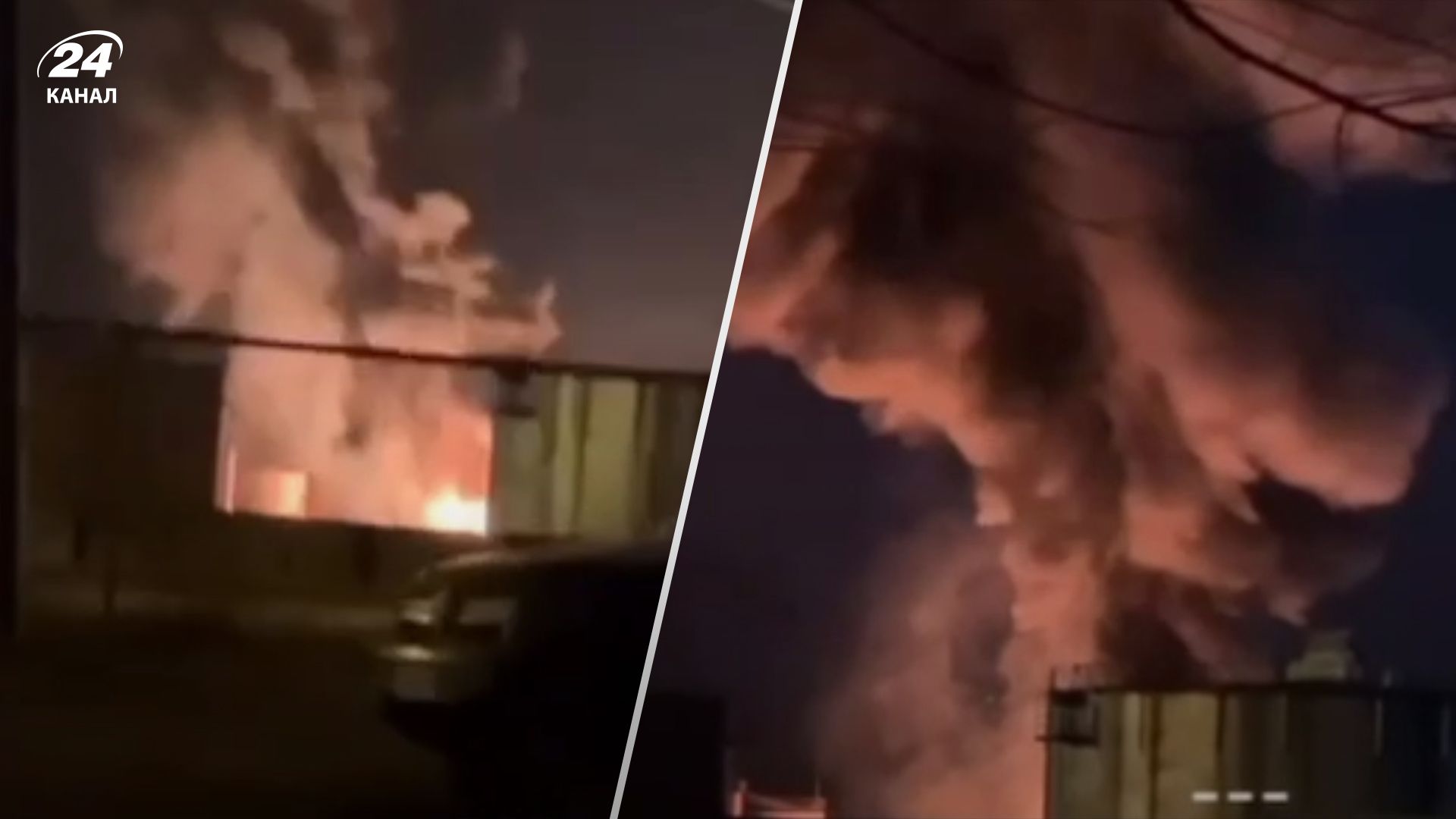 У ЗСУ підтвердили удар по нафтобазі на Луганщині У ЗСУ підтвердили удар по нафтобазі на Луганщині