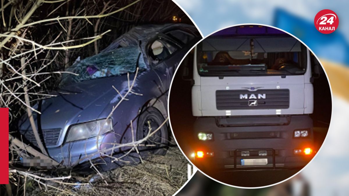 В Одесской области правоохранитель попал в аварию - 24 Канал В Одесской области правоохранитель попал в аварию - 24 Канал