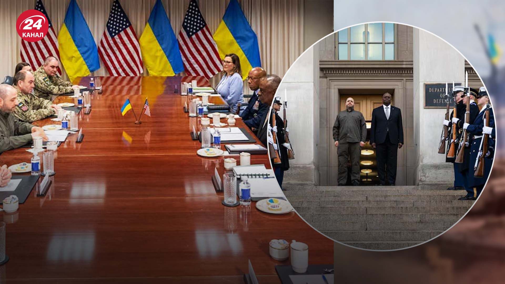 Остин и Умеров провели двустороннюю встречу Остин и Умеров провели двустороннюю встречу