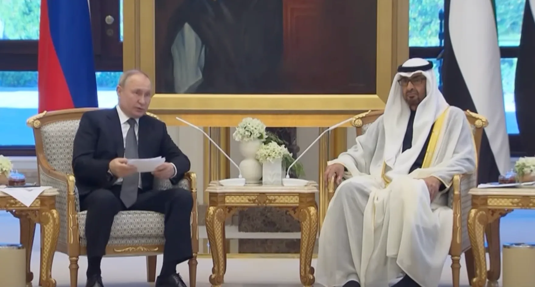 Путин в Абу-Даби