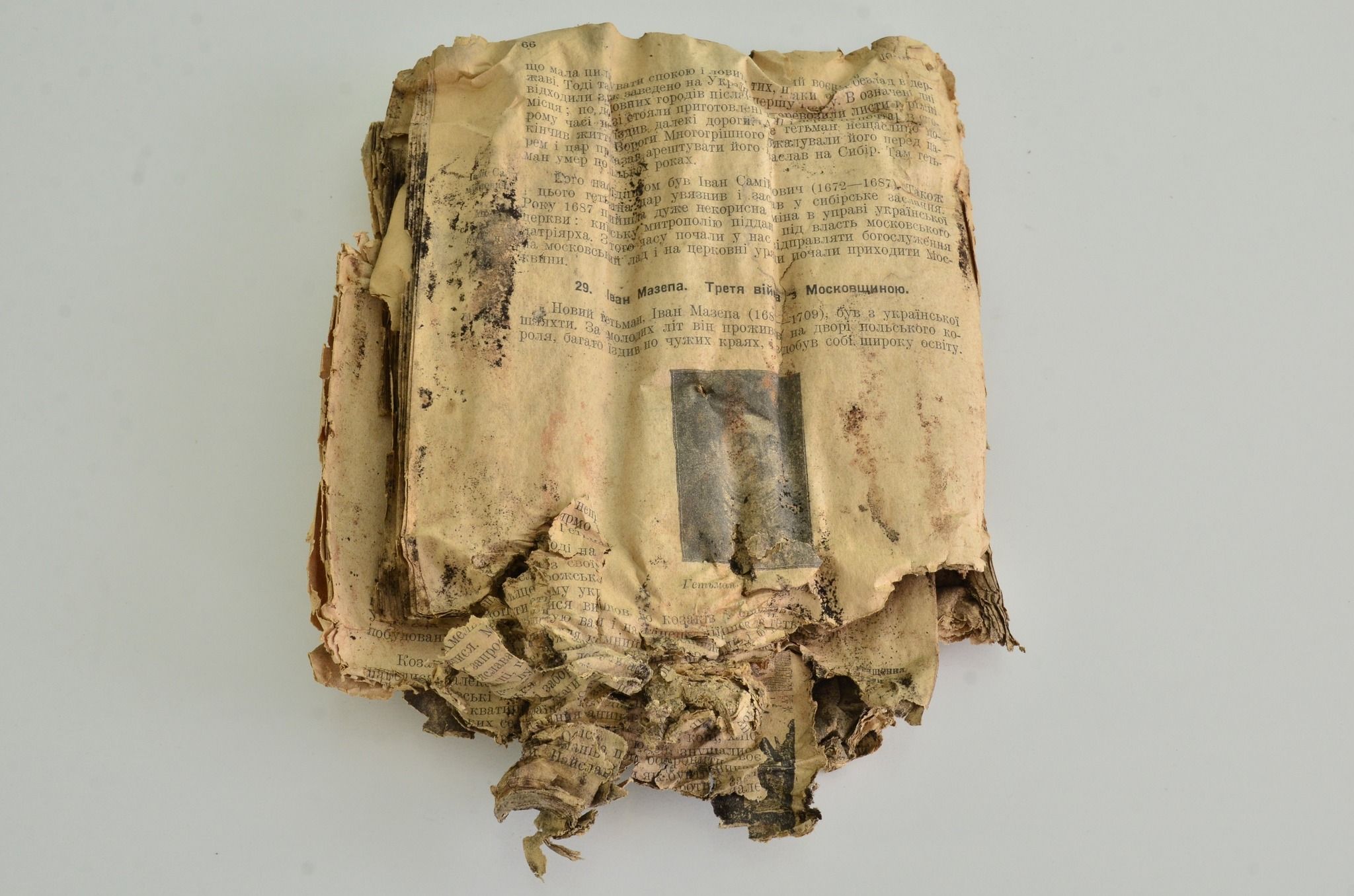 Історичні книги - незвичне видання з тризубом знайшли у гільзі у полі на Волині