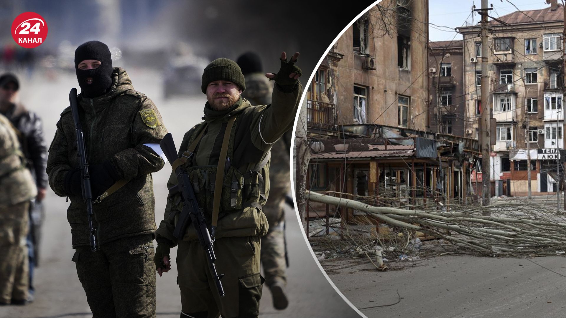 Росіяни окопуються у Маріуполі Росіяни окопуються у Маріуполі