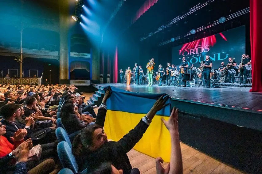 Концерт украинского оркестра в Италии