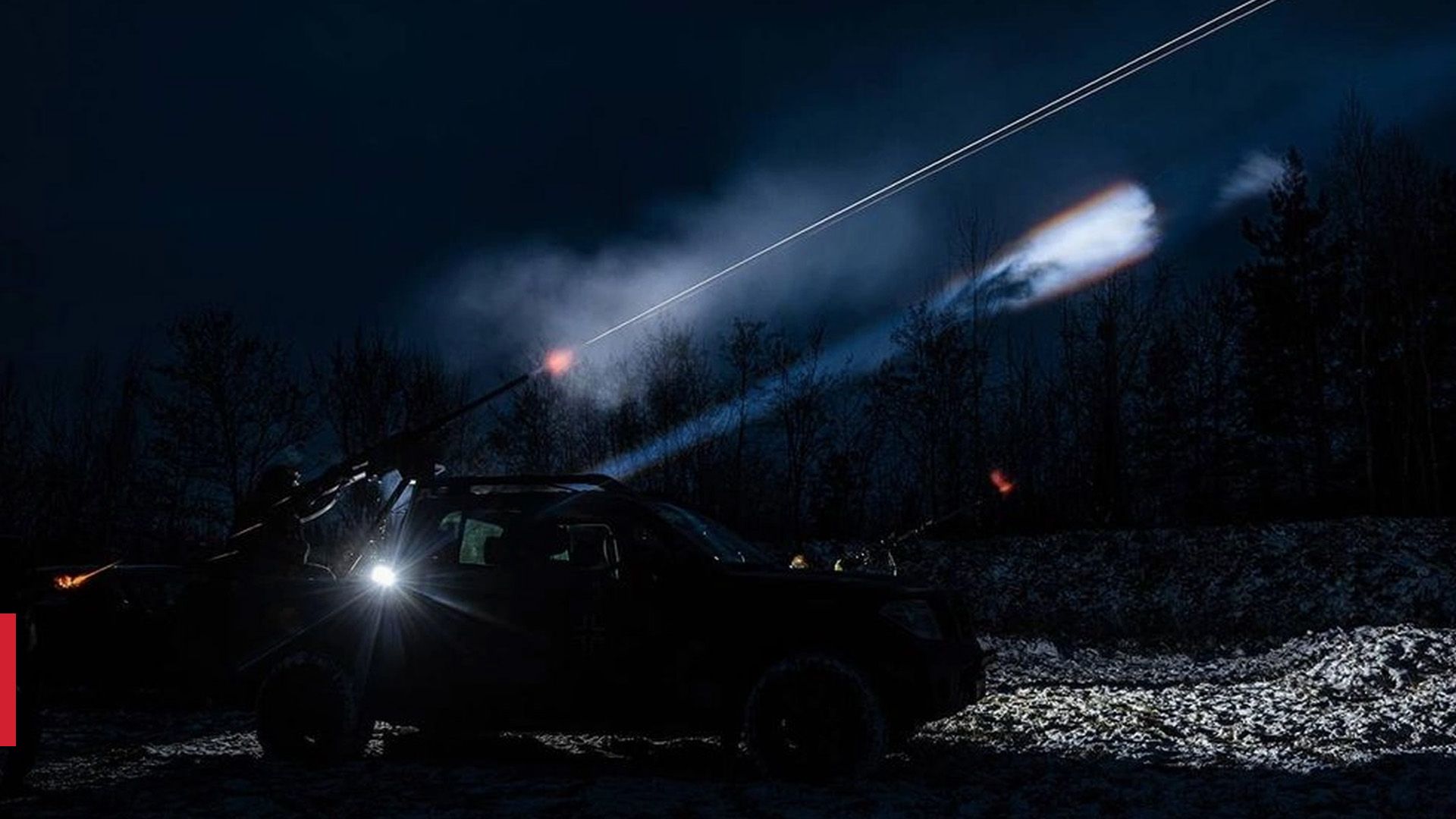 Вночі над Миколаївщиною збили дрон Вночі над Миколаївщиною збили дрон