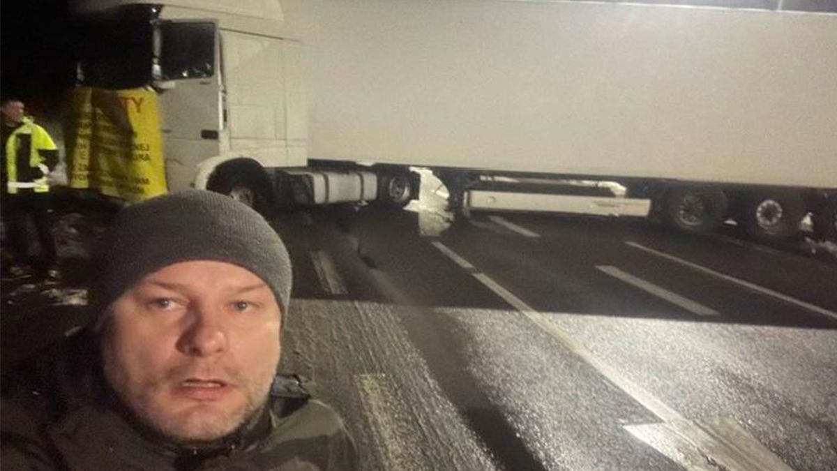 Ягодын - Дорогуск снова заблокирован Ягодын - Дорогуск снова заблокирован