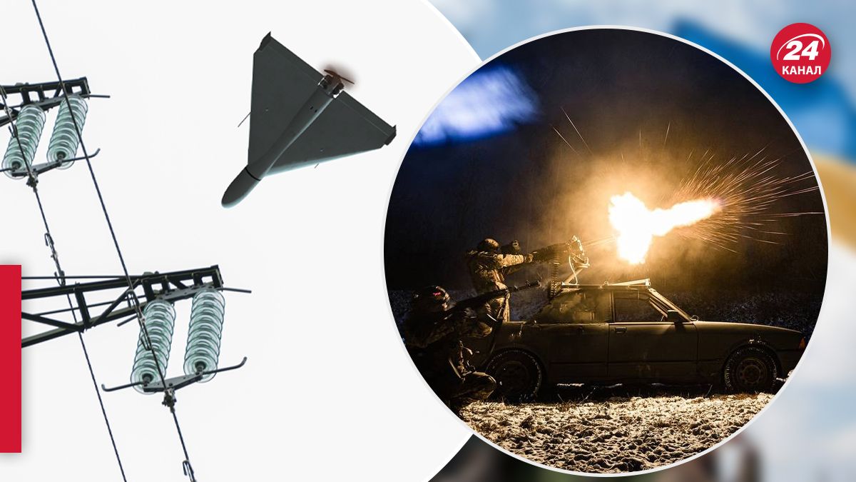 Работа противовоздушной обороны по вражеским Шахедам - 24 Канал Работа противовоздушной обороны по вражеским Шахедам - 24 Канал