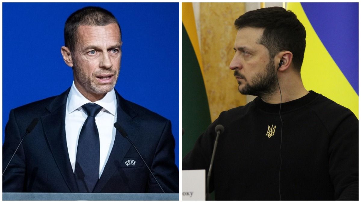 Володимир Зеленський провів розмову з президентом УЄФА - деталі