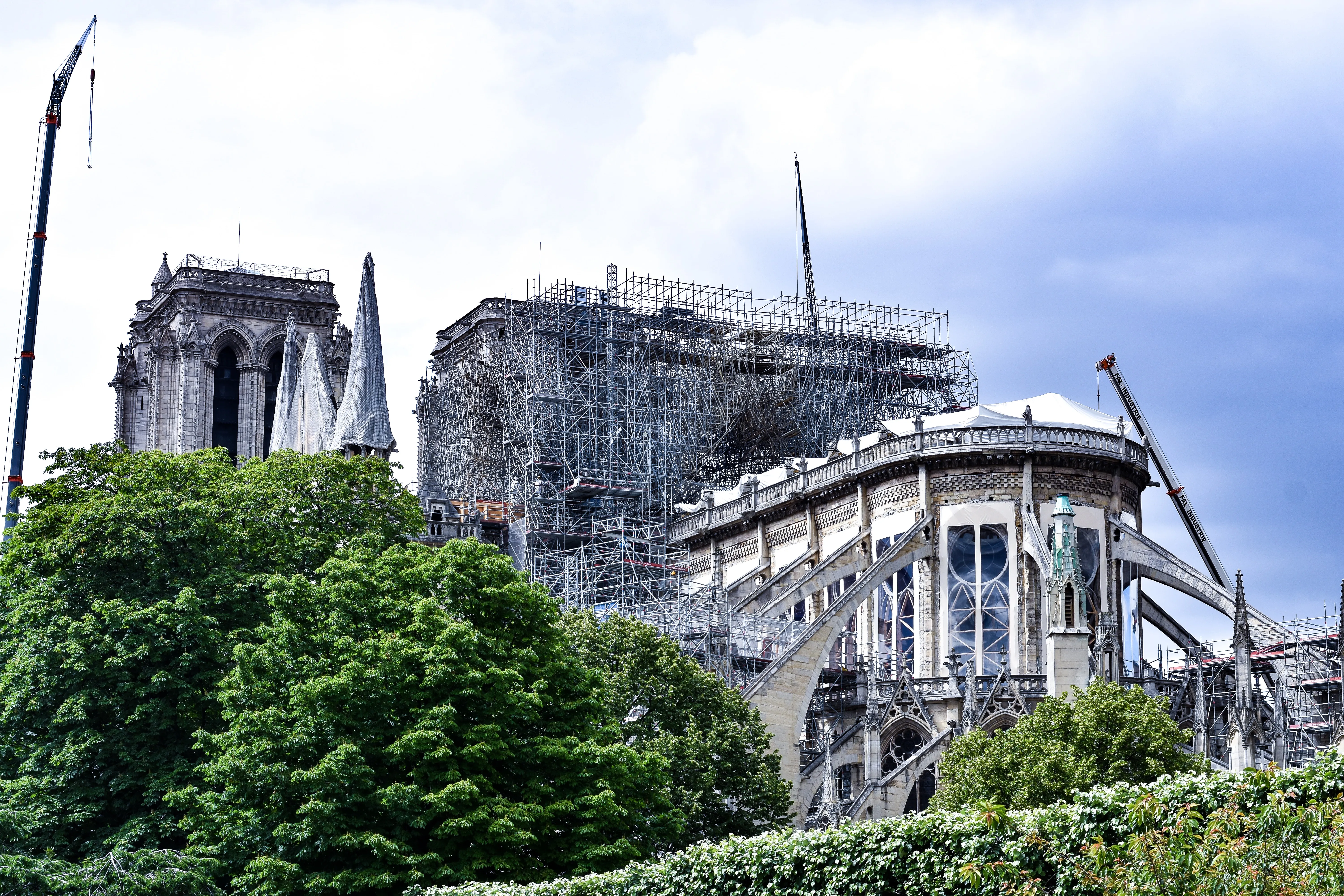 Восстановление собора в Париже