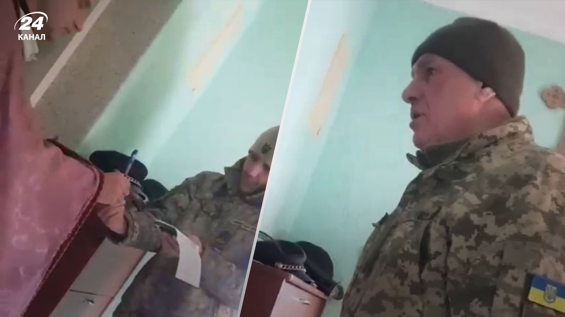 Во Львове мужчина в форме угрожал священнику Во Львове мужчина в форме угрожал священнику