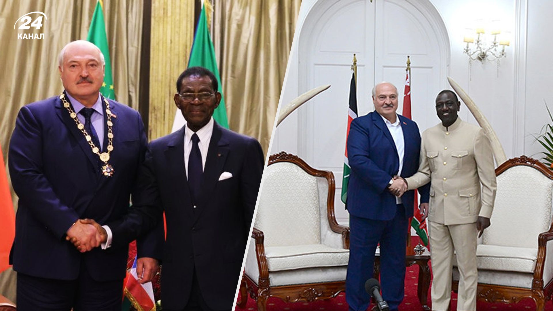 Лукашенко побував в африканських країнах