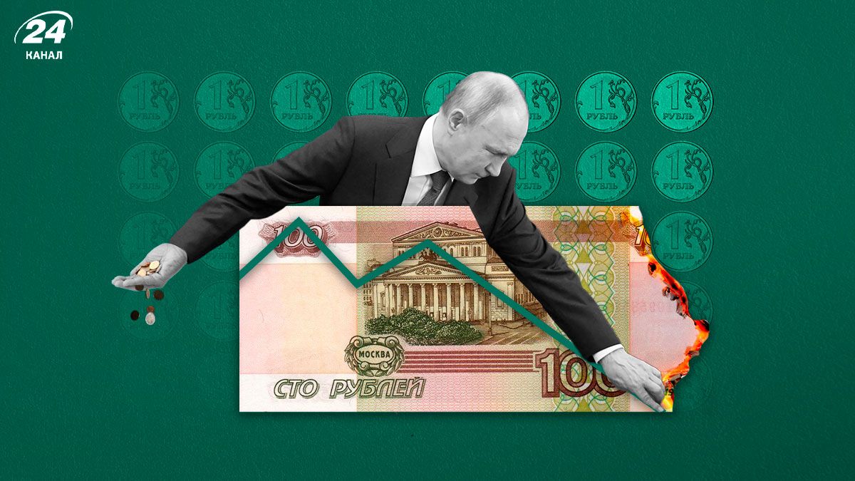 Главные обвалы рубля в 2023 году