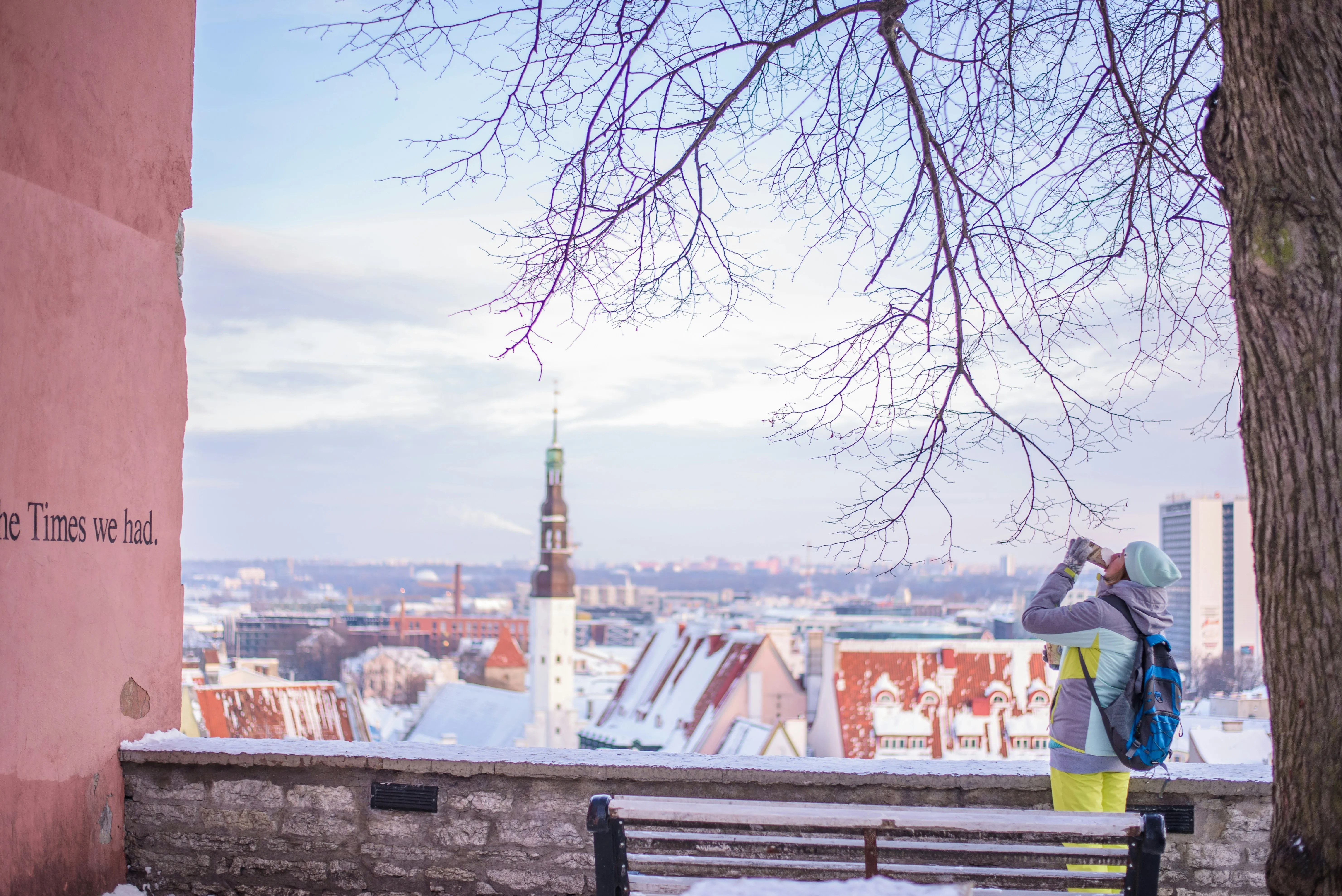 В Таллинне по 20 снежных дней в месяц