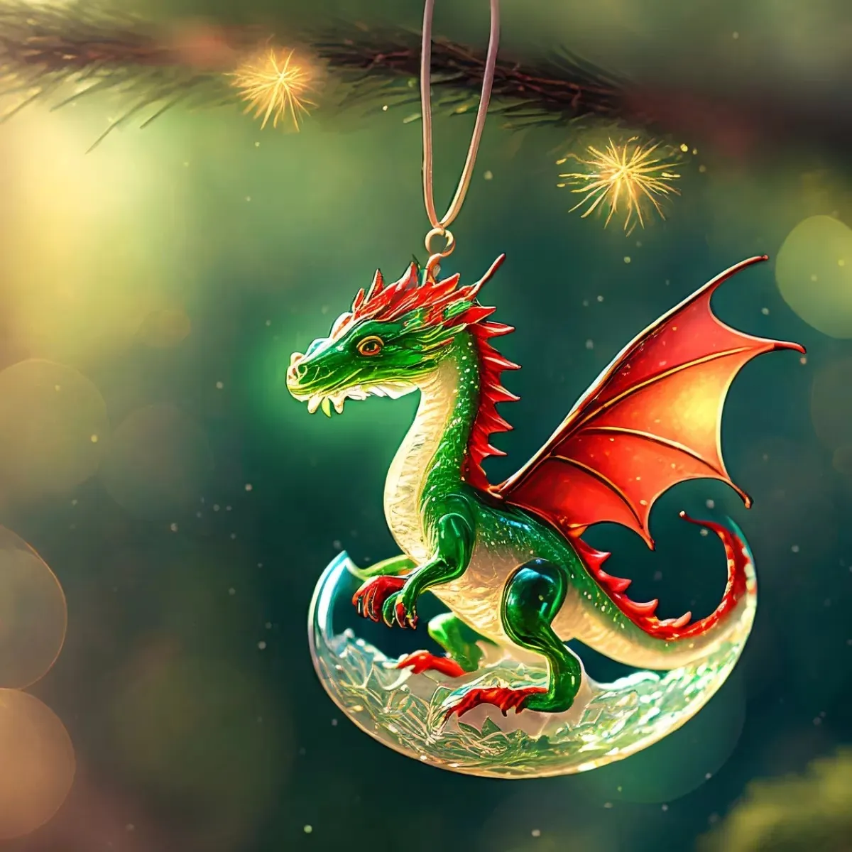 Зелений Дерев'яний Дракон Зелений Дерев'яний Дракон