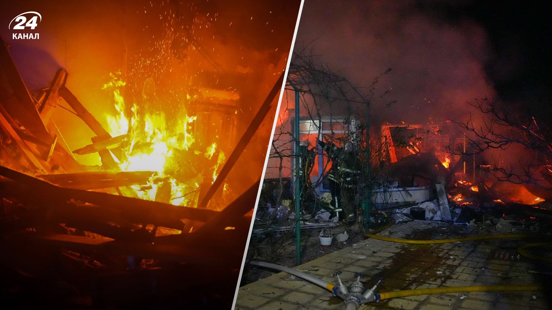 На Одещині Шахед вибухнув у житловому кварталі - 24 Канал