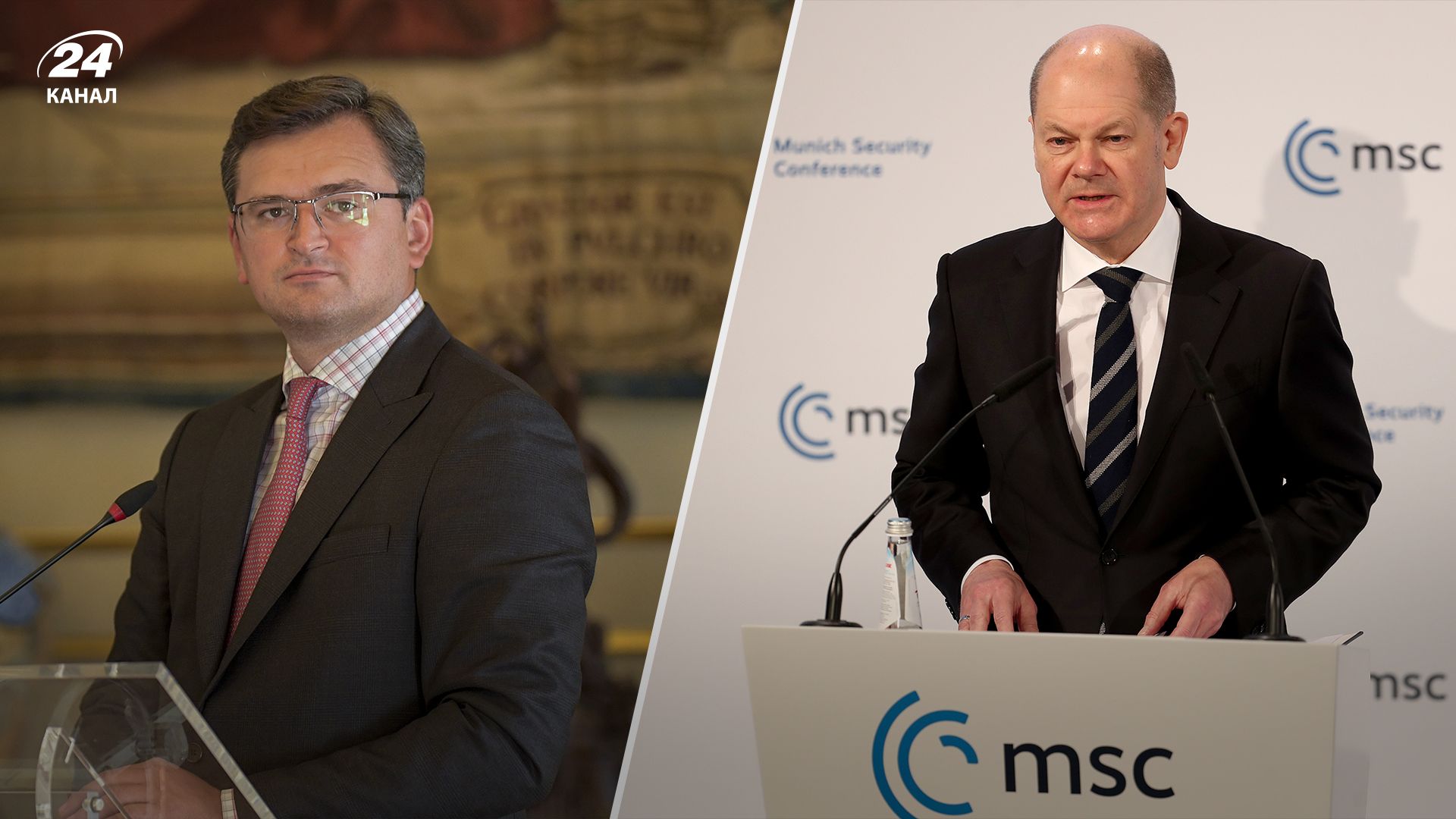 Кулеба подякував Шольцу за вчинок на саміті ЄС Кулеба подякував Шольцу за вчинок на саміті ЄС