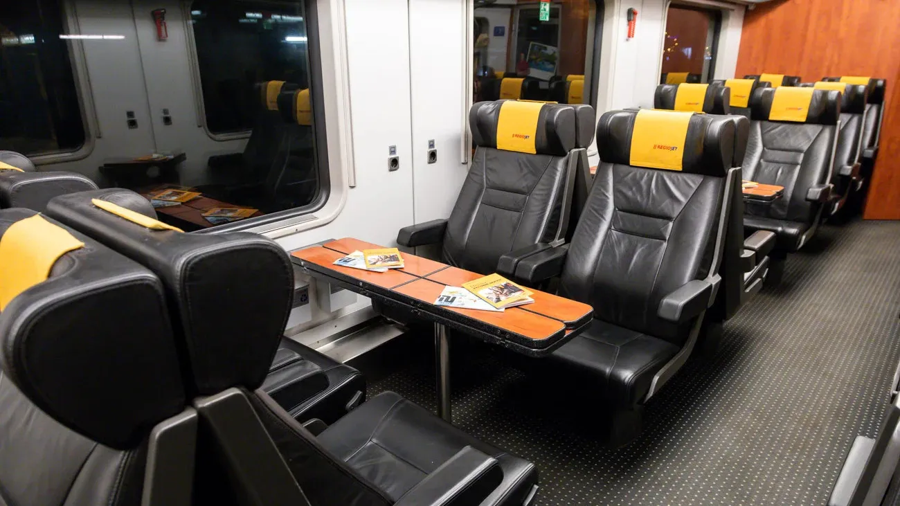 RegioJet запустить потяг за маршрутом Прага - Чоп RegioJet запустить потяг за маршрутом Прага - Чоп