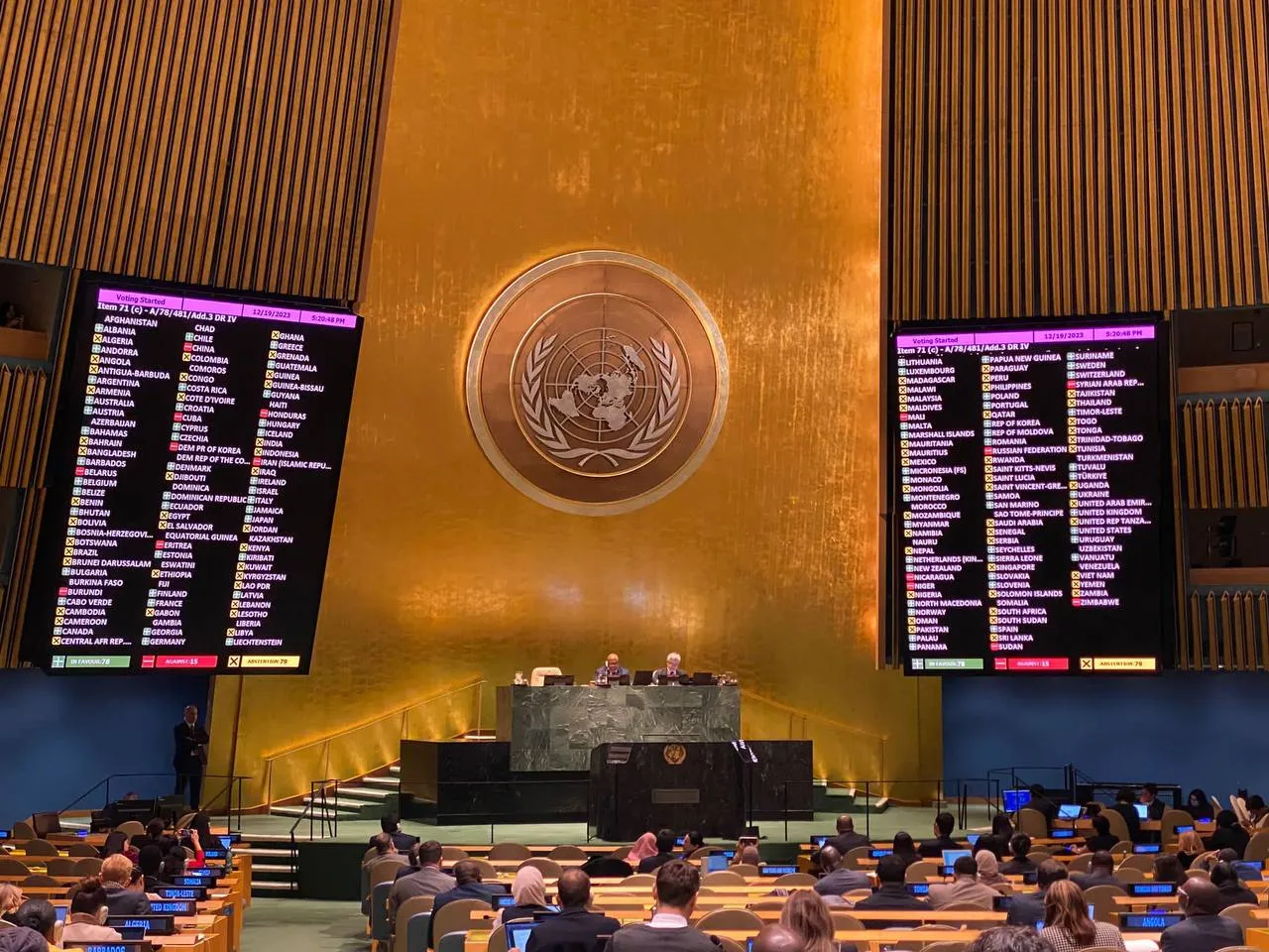 Генасамблея ООН ухвалила важливу резолюцію щодо дій Росії на ТОТ