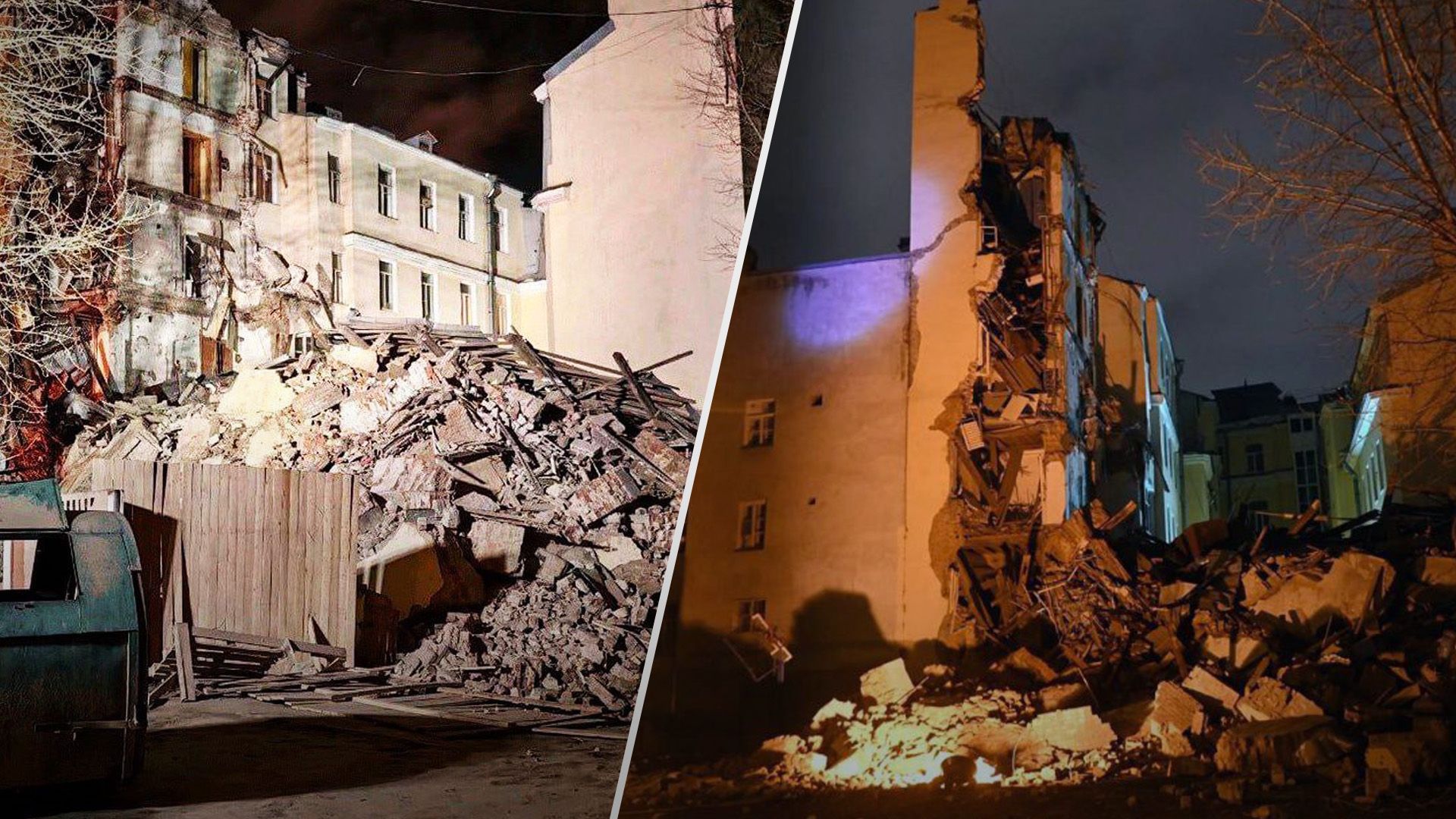 В центре Петербурга обрушился жилой дом: людей едва успели эвакуировать - 24 Канал В центре Петербурга обрушился жилой дом: людей едва успели эвакуировать - 24 Канал