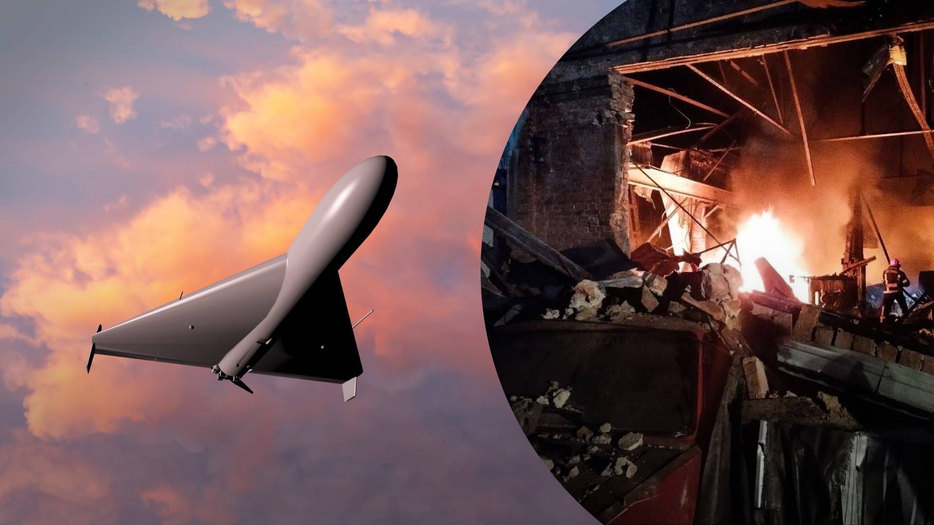 Росія атакувала "Шахедами" цивільне підприємство на Київщині: загорівся склад, пошкоджено авто - 24 Канал Росія атакувала "Шахедами" цивільне підприємство на Київщині: загорівся склад, пошкоджено авто - 24 Канал