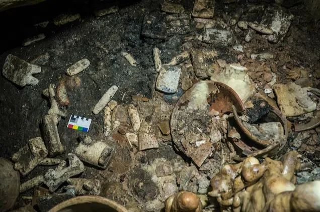 В печері Баламку знайдено багато стародавніх артефактів
