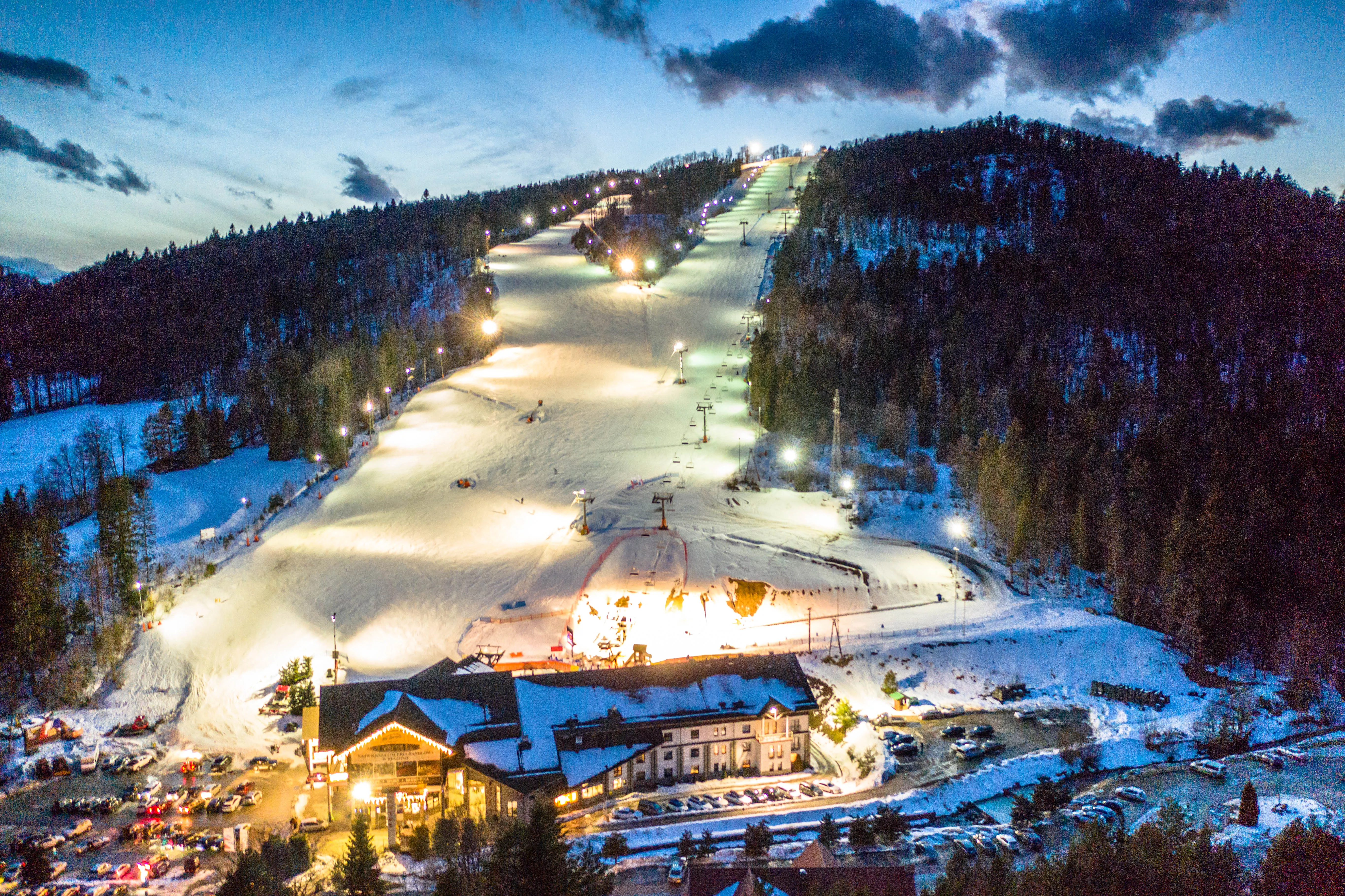 Катання на схилі в Явожині Катання на схилі в Явожині