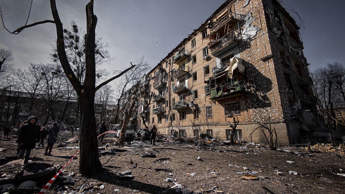 Война разрушено жилье