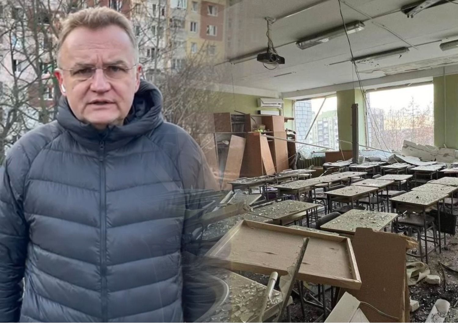 Удар по Львову 29 грудня – Садовий розповів про наслідок атаки, навчання та канікули Удар по Львову 29 грудня – Садовий розповів про наслідок атаки, навчання та канікули