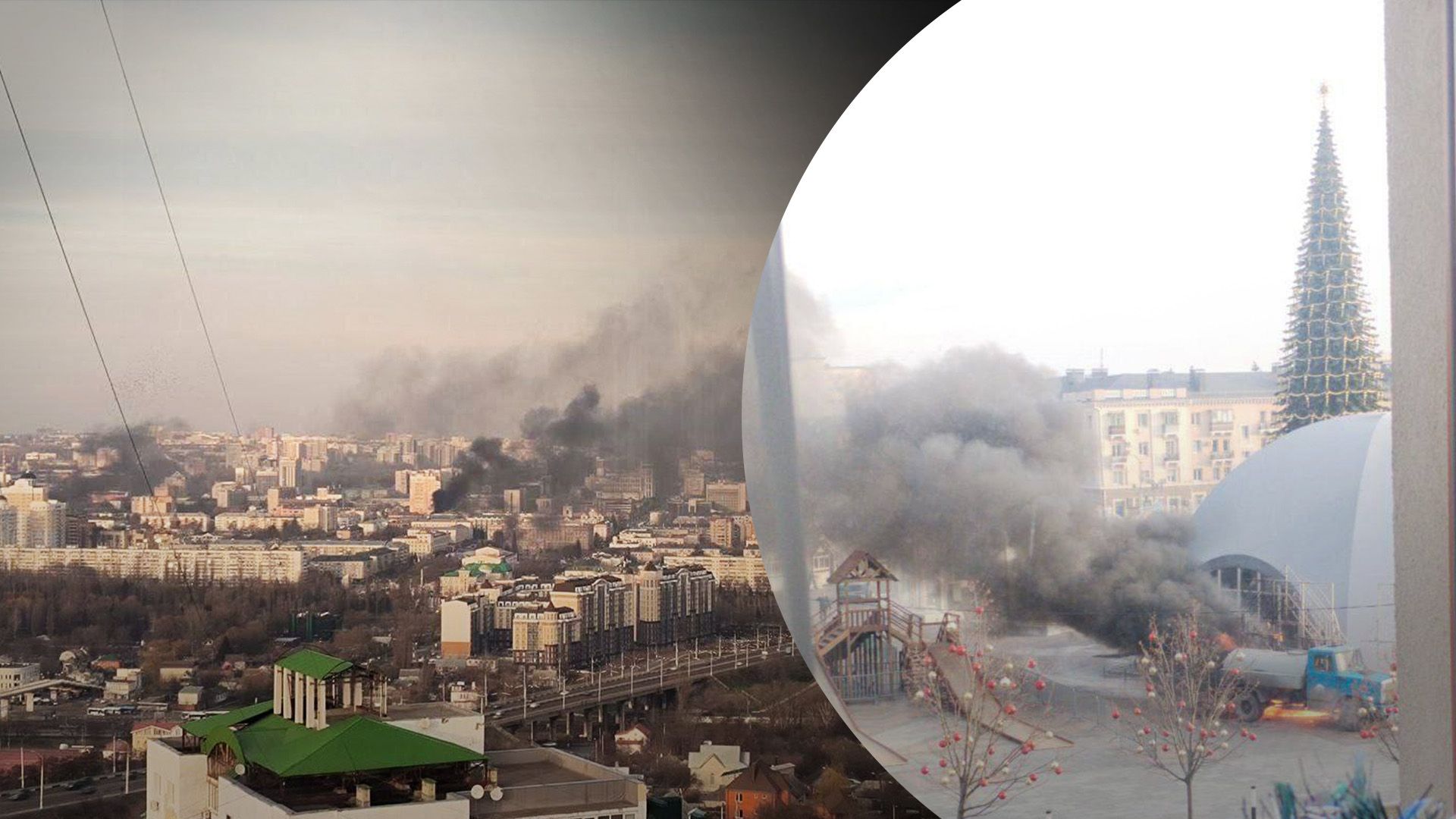 У Бєлгороді людей закликали перейти в укриття У Бєлгороді людей закликали перейти в укриття