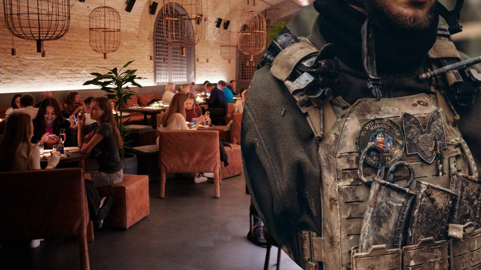 В Киеве военного не пустили в элитный ресторан Virgin Izakaya Bar В Киеве военного не пустили в элитный ресторан Virgin Izakaya Bar