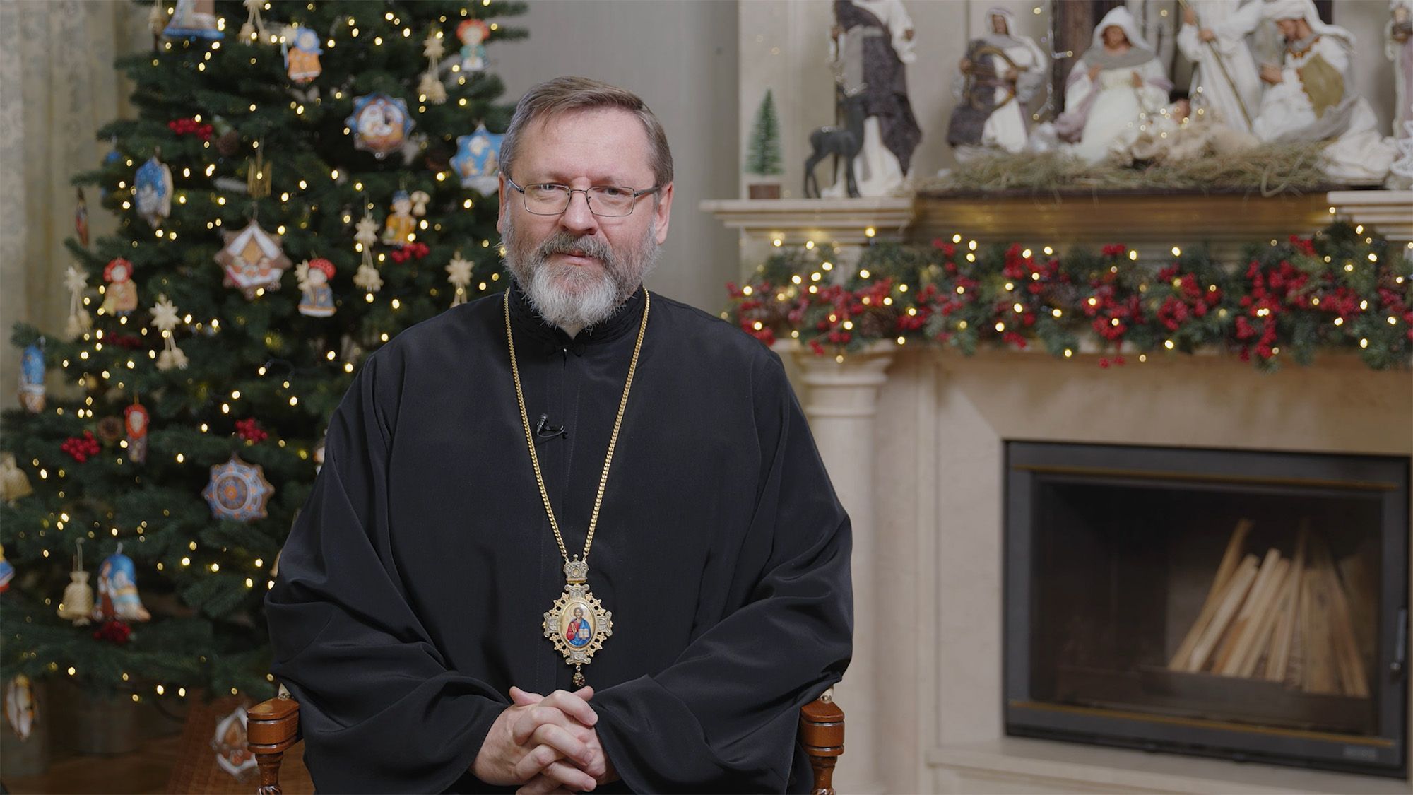 Блаженнейший Святослав поздравил украинцев с наступающим 2024 годом