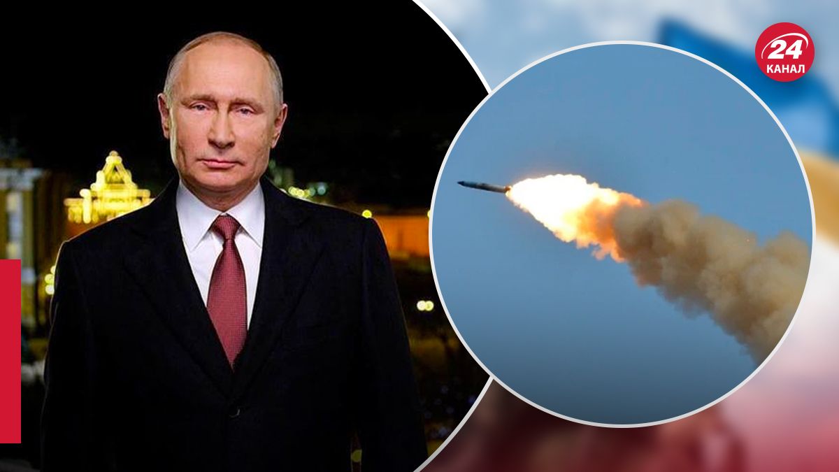 Когда Путин начал произносить свою новогоднюю речь, на Украину полетели ракеты