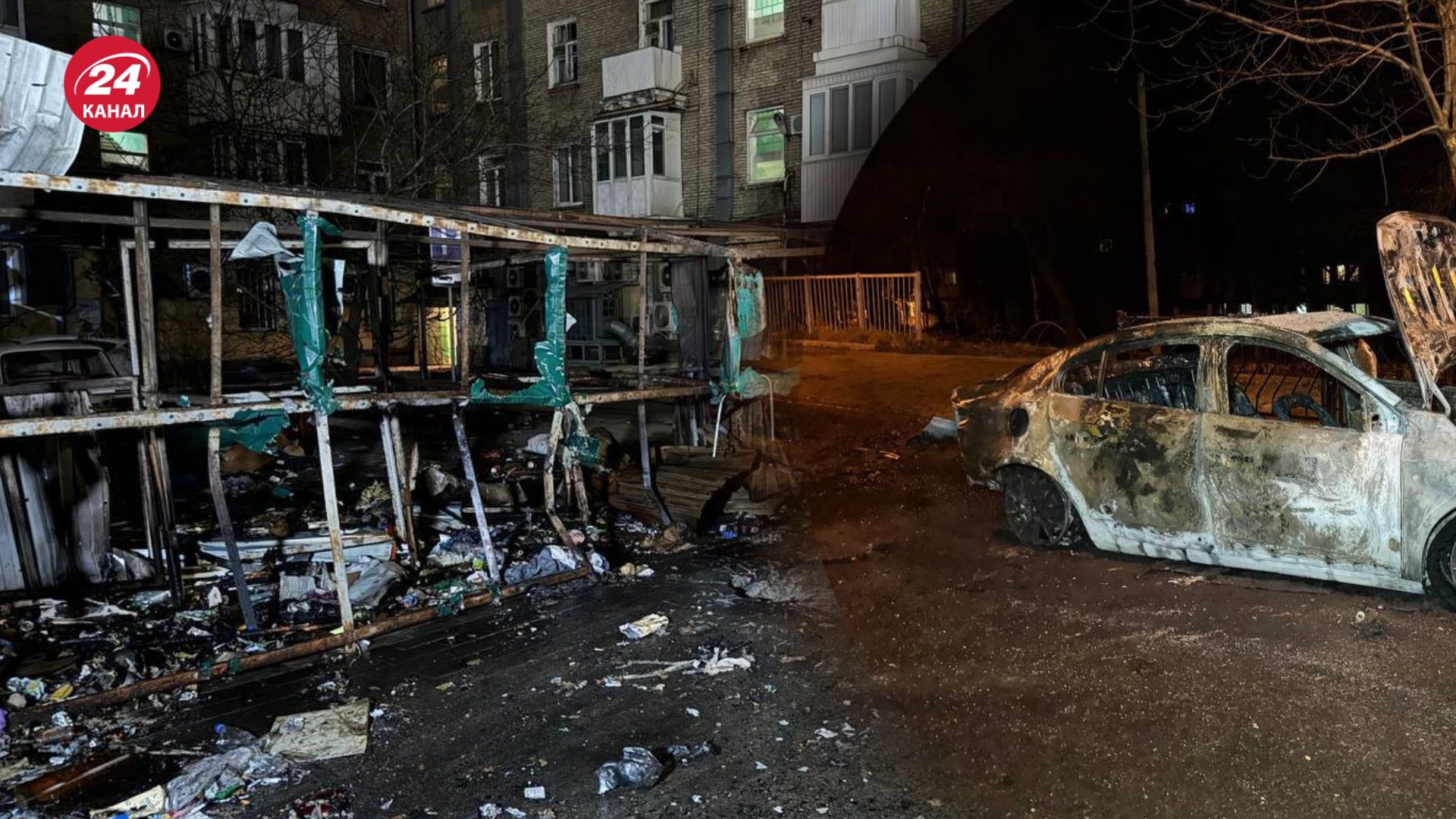 Донецк попал под массированный обстрел Донецк попал под массированный обстрел