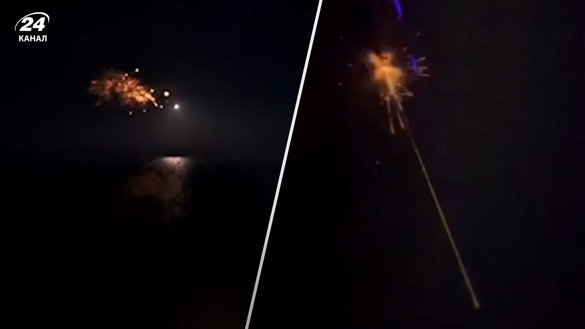 Як ураїнські захисники збивали уночі "Шахеди" Як ураїнські захисники збивали уночі "Шахеди"