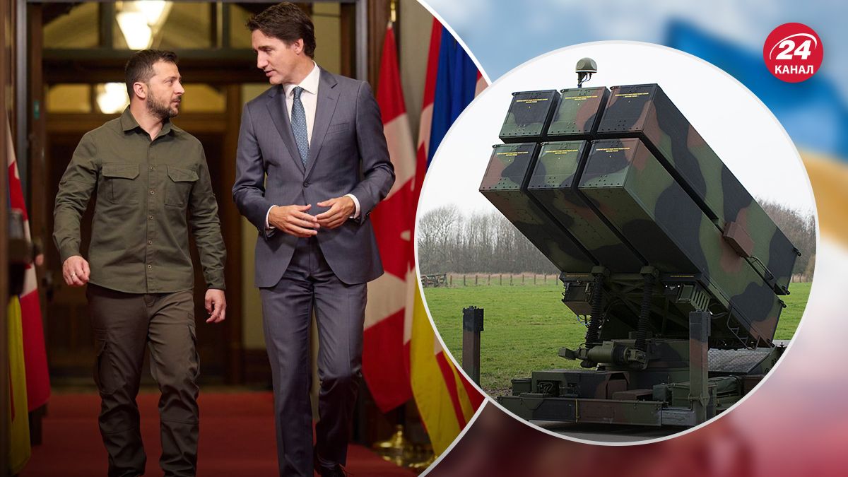 Зеленський розповів про додаткові NASAMS від Канади - 24 Канал Зеленський розповів про додаткові NASAMS від Канади - 24 Канал