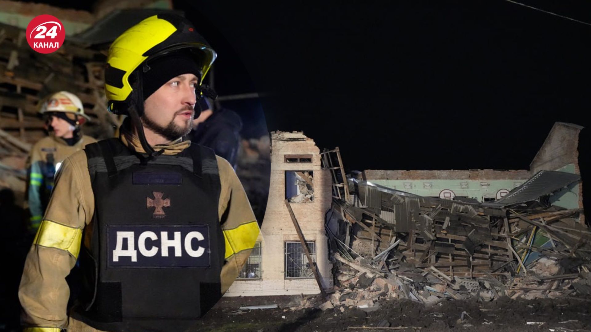 Враг попал в школу в Основянском районе Враг попал в школу в Основянском районе