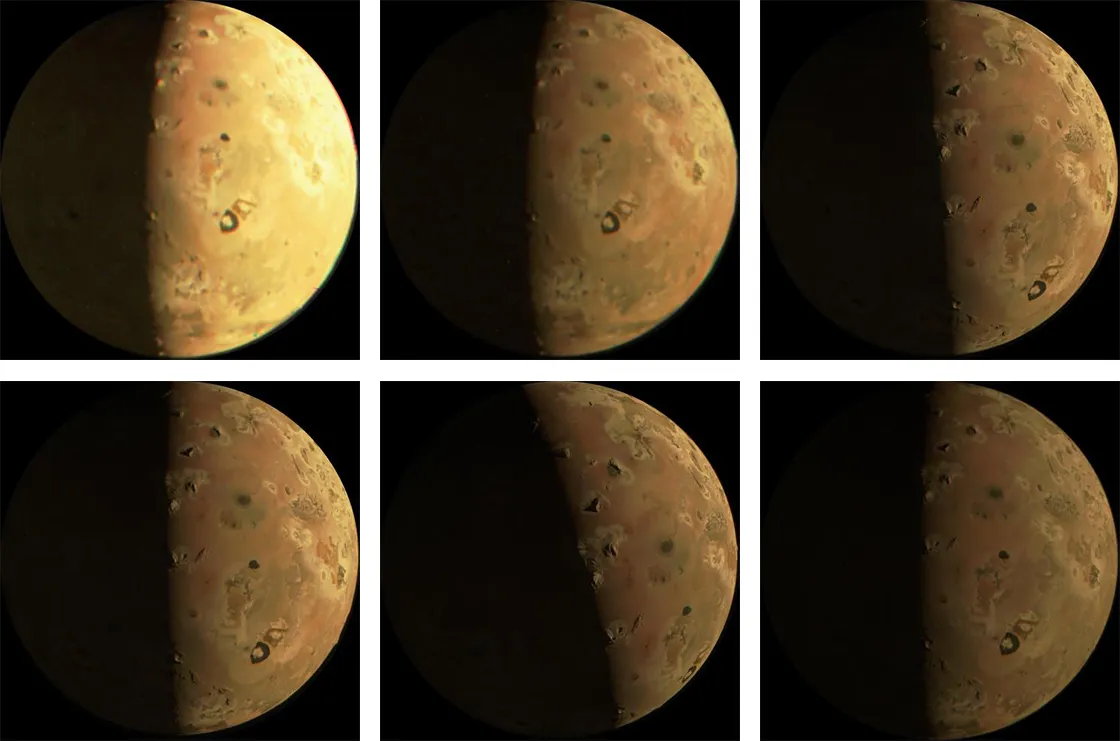 Нові необроблені зображення Іо Нові необроблені зображення Іо