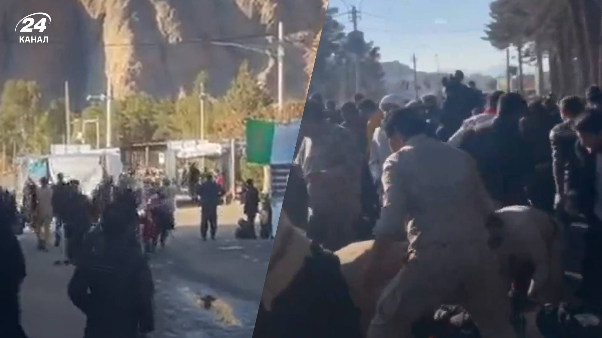 Біля могили іранського генерала Сулеймані пролунало два вибухи Біля могили іранського генерала Сулеймані пролунало два вибухи