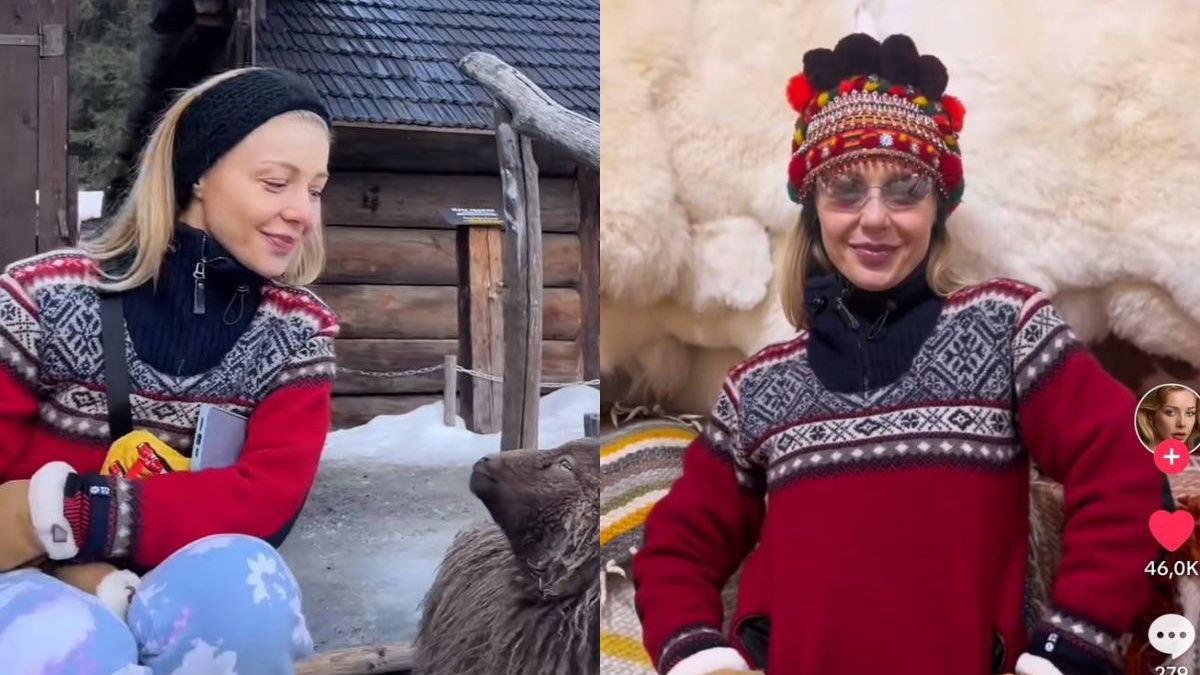 Різдвяний образ співачки