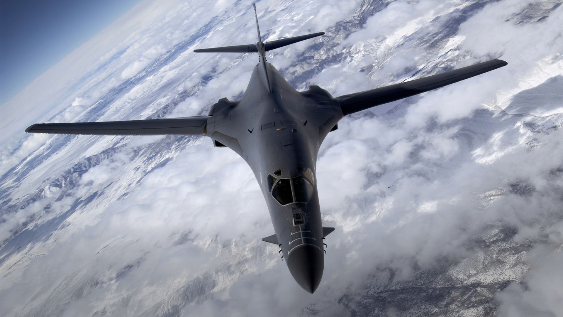 В США разбился бомбардировщик B-1B Lancer В США разбился бомбардировщик B-1B Lancer